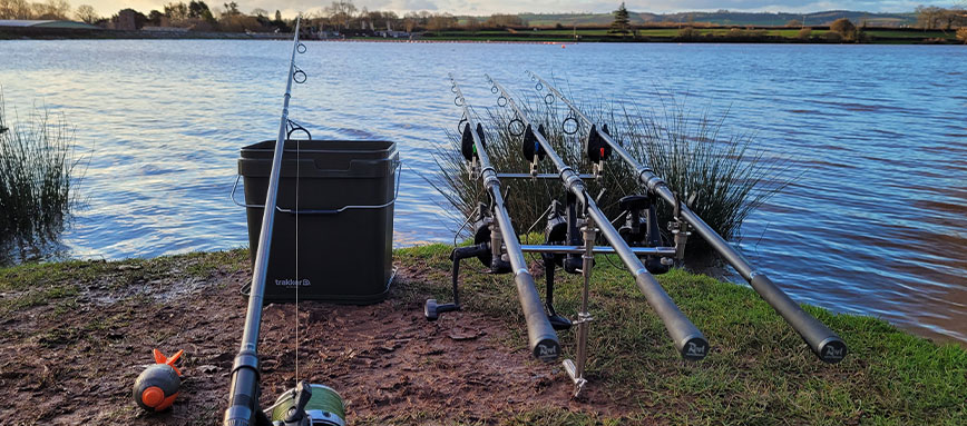 Fishing Rods By Lake